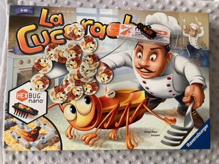 Juego de mesa La Cucaracha + Hexbug Nano