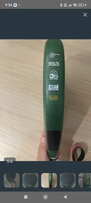 Pala pádel Siux Trilogy Elite 5