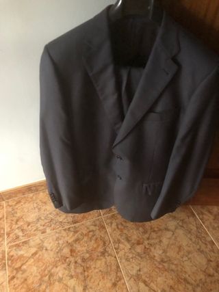 Traje de chaqueta hombre azul