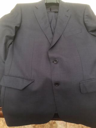 Traje de chaqueta hombre azul