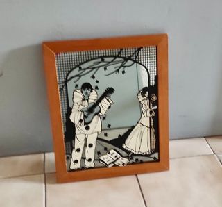Cuadro Espejo Arlequín