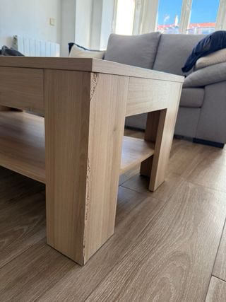 Mesa de centro de madera