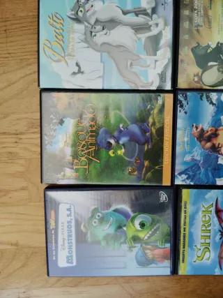 DVD Animación El Cid, Hermano Oso, Shrek