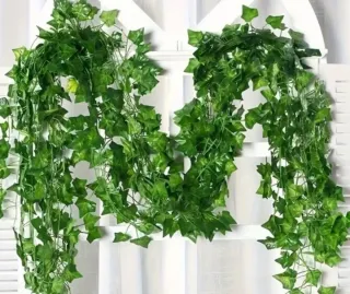 12 Piezas Hiedra Artificial Decorativa