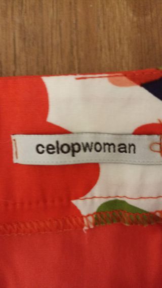 Vestido Celop Talla S Corto Multicolor