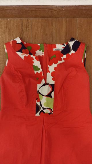 Vestido Celop Talla S Corto Multicolor