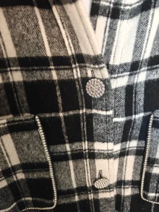 Sobrecamisa Zara Cuadros