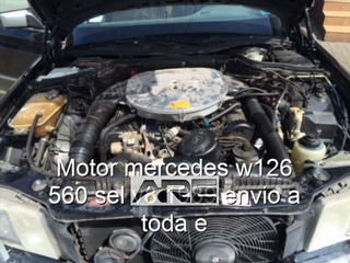 M117 Mercedes W126 560SEL V8 gasolina 300c