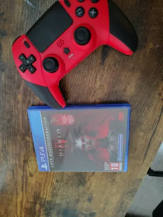 Mando PS4/PS5 Rojo
