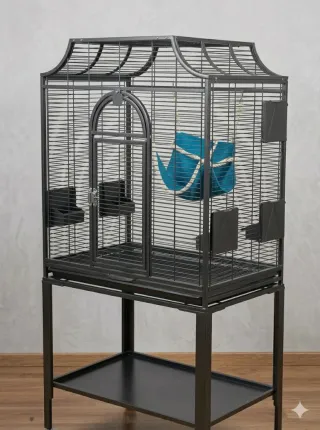 Jaula grande para loro