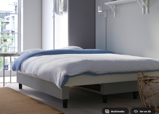 Sofá Cama 3 Plazas ÄLVDALEN Grisáceo