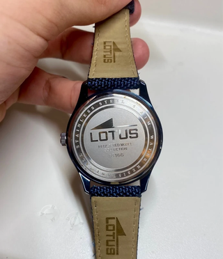 Reloj Lotus 18166/2 Hombre Azul y Dorado