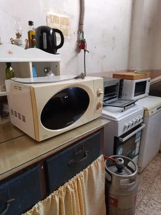 Microondas Samsung Analógico Beige