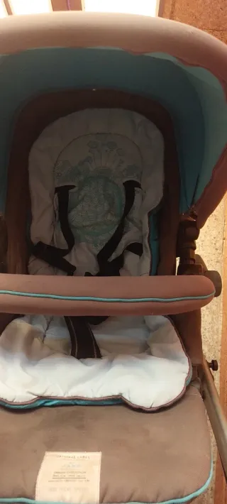 Cochecito Bebé Jane Azul