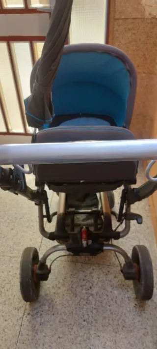 Cochecito Bebé Jane Azul