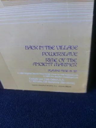 Iron Maiden Powerslave .