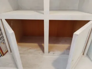 Estantería modular blanca