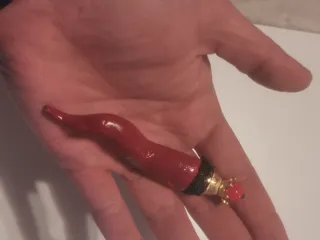 Corno Napoletano in Terracotta cornicello napoli