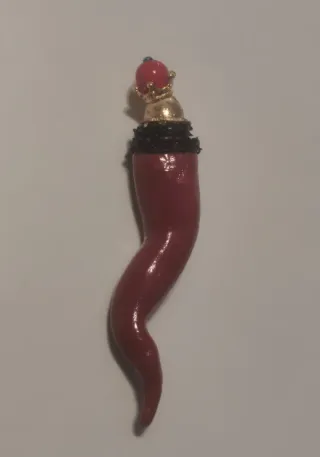 Corno Napoletano in Terracotta cornicello napoli