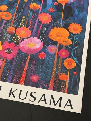 Poster Yayoi Kusama Tokyo 1979 30x40