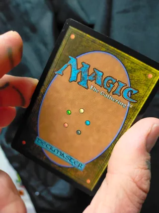 Carta Sol Ring MTG tlotr pintada a mano