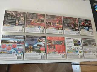 Lote 10 Videojuegos PS3 Deportivos