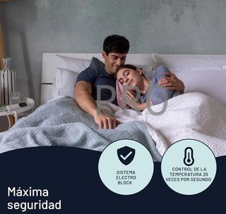 Manta térmica individual de lana merina - Imeteg