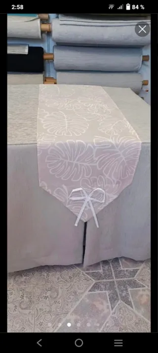 Ropa de mesa camilla