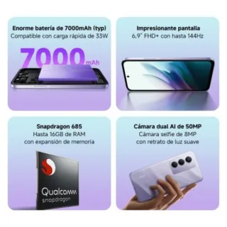 Xiaomi Redmi 15 Negro