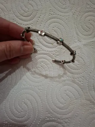 Pulsera Tous Plata con Piedras