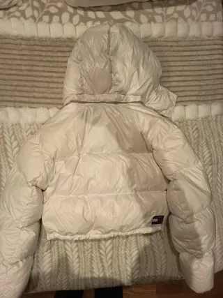Plumífero Tommy Jeans Blanco Talla XS