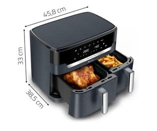 A ESTRENAR.Moulinex Dual Easy Fry Doble 11 L