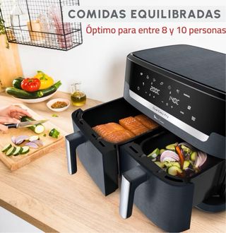 A ESTRENAR.Moulinex Dual Easy Fry Doble 11 L