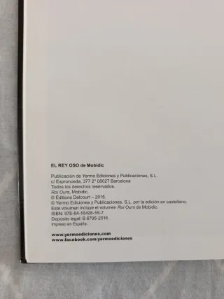 REY OSO.                   HISTORIA COMPLETA.