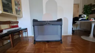 Bugaboo Stardust Cuna Plegable Gris