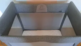 Bugaboo Stardust Cuna Plegable Gris