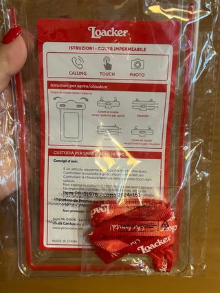 Custodia impermeabile Loacker per smartphone