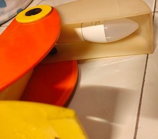 Lampada da tavolo Toucan. Ferrari. Vintage.