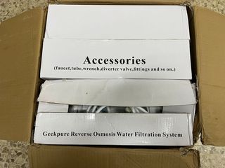 Sistema de ósmosis inversa Geekpure de 5 etapas