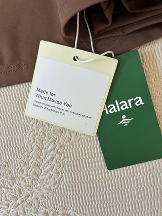 Vestido Halara Manga Larga Bolsillos Marrón