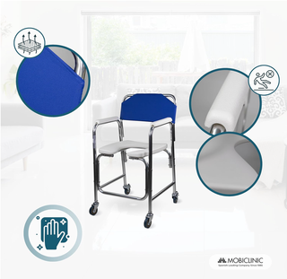 Silla WC con ruedas Mobiclinic Manzanares