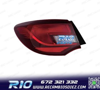 PILOTO IZQ OPEL ASTRA J SEDÁN 12- BLANCO ROJO