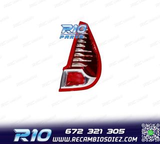 PILOTO DCH RENAULT SCENIC III 09-12 BLANCO ROJO