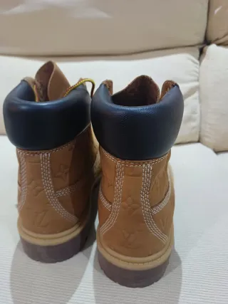 Botas Timberland x Louis Vuitton Marrones