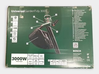 Aspirador soplador Bosch UniversalGardenTidy3000