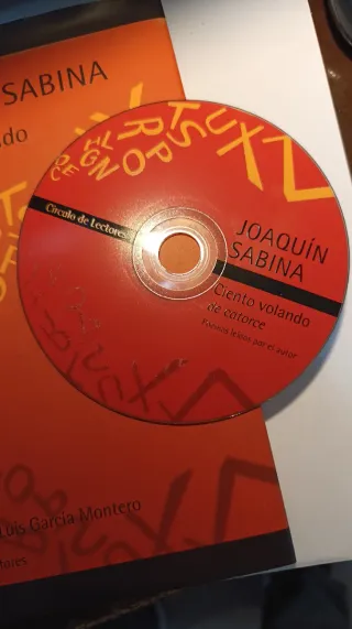Libro CD Joaquín Sabina Ciento volando de catorce