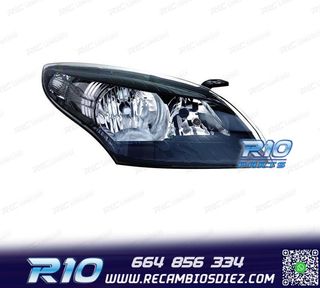 FARO DCH PARA RENAULT MEGANE III 12-14 FONDO NEGRO