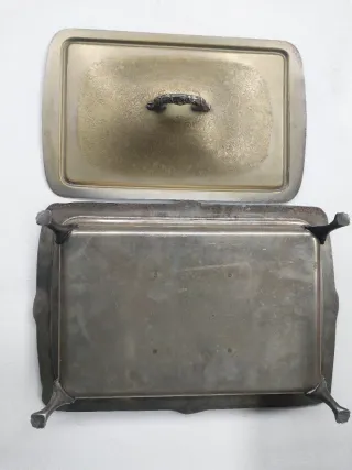 Vassoio portavivande vintage con manico