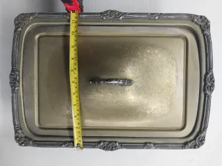 Vassoio portavivande vintage con manico