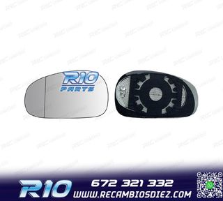 CRISTAL ESPEJO BASE IZQUIERDO SEAT LEON II 05-09 ASFERICO